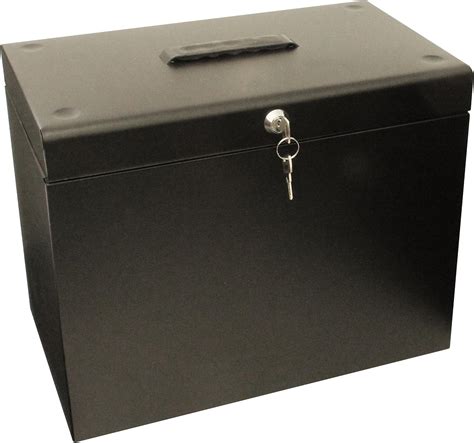 metal box office supplies|metal file storage box.